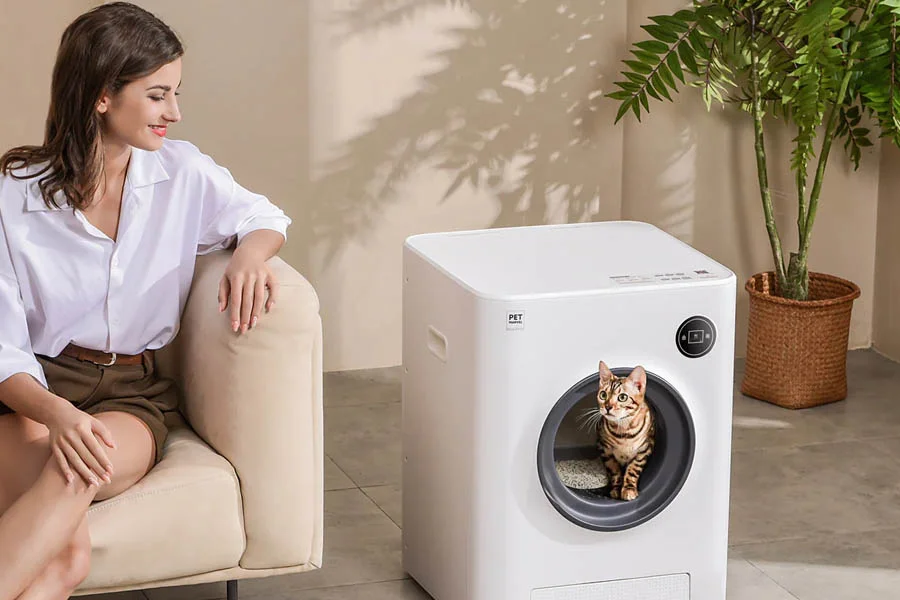 electronic litter boxes