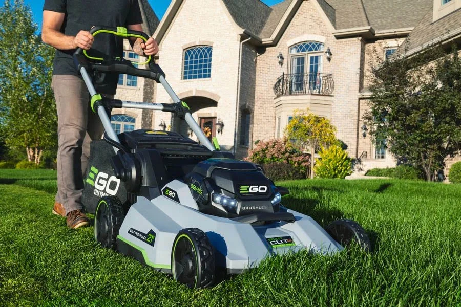 best electric lawn mower for large yard